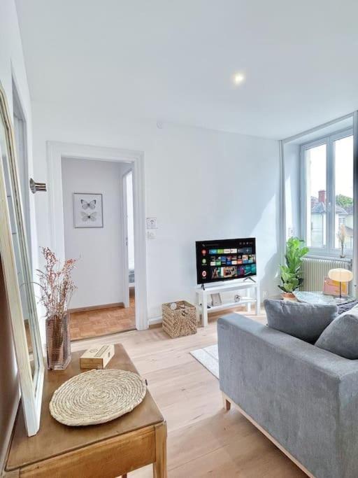 1 Appartement 3P Ideal Famille Travail Renove Lumineux Parking Gratuit Mulhouse Kültér fotó